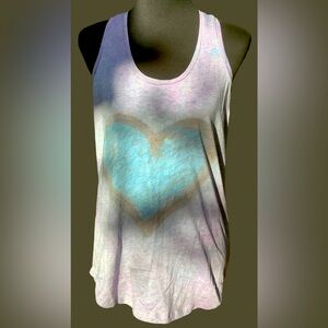 Visual Bliss Co Hand Dyed Pastel Tie-Dye Tank Top